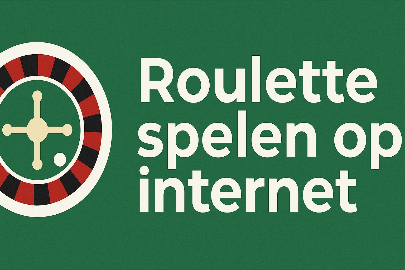 Roulette spelen op internet